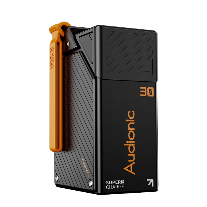 Audionic Super Charge 30 — 4-Port Power Bank with Built-In Plug