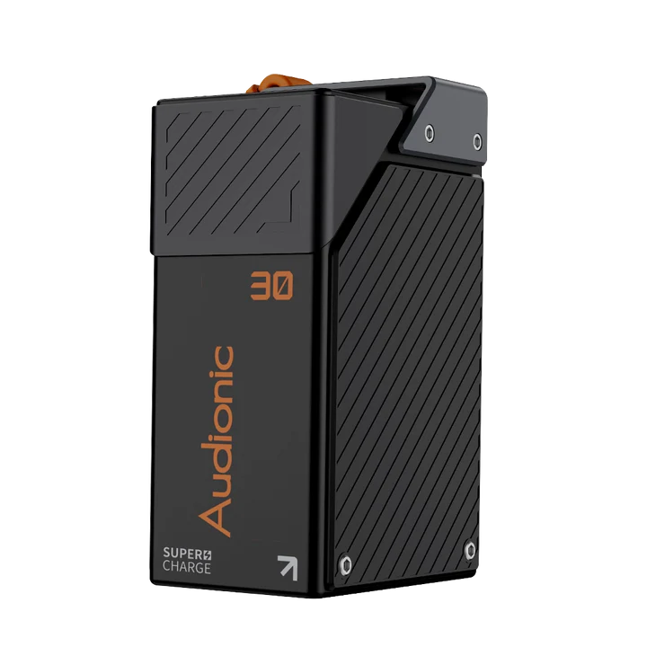 Audionic Super Charge 30 — 4-Port Power Bank with Built-In Plug