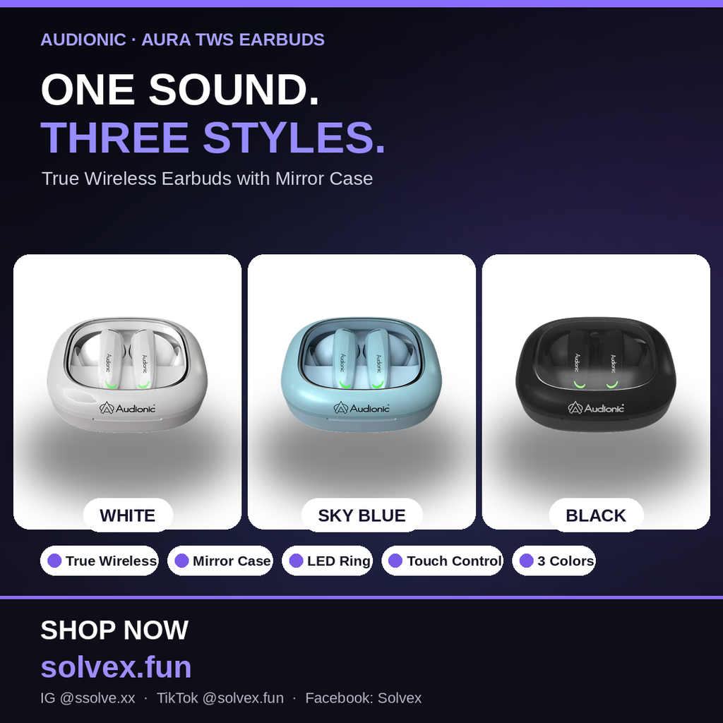 Audionic Aura TWS Earbuds
