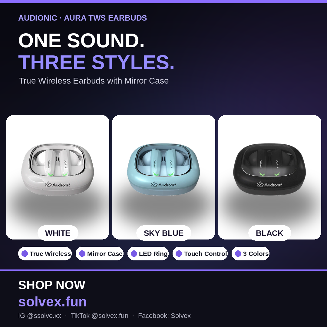 Audionic Aura TWS Earbuds