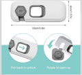 Baby Safety Lock – Self-Adhesive Rotatable Wardrobe & Cabinet Lock for Children