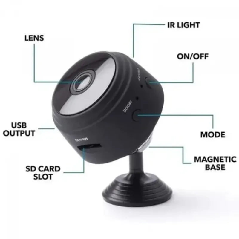 A9 Mini WiFi Camera — 1080P HD Security Cam